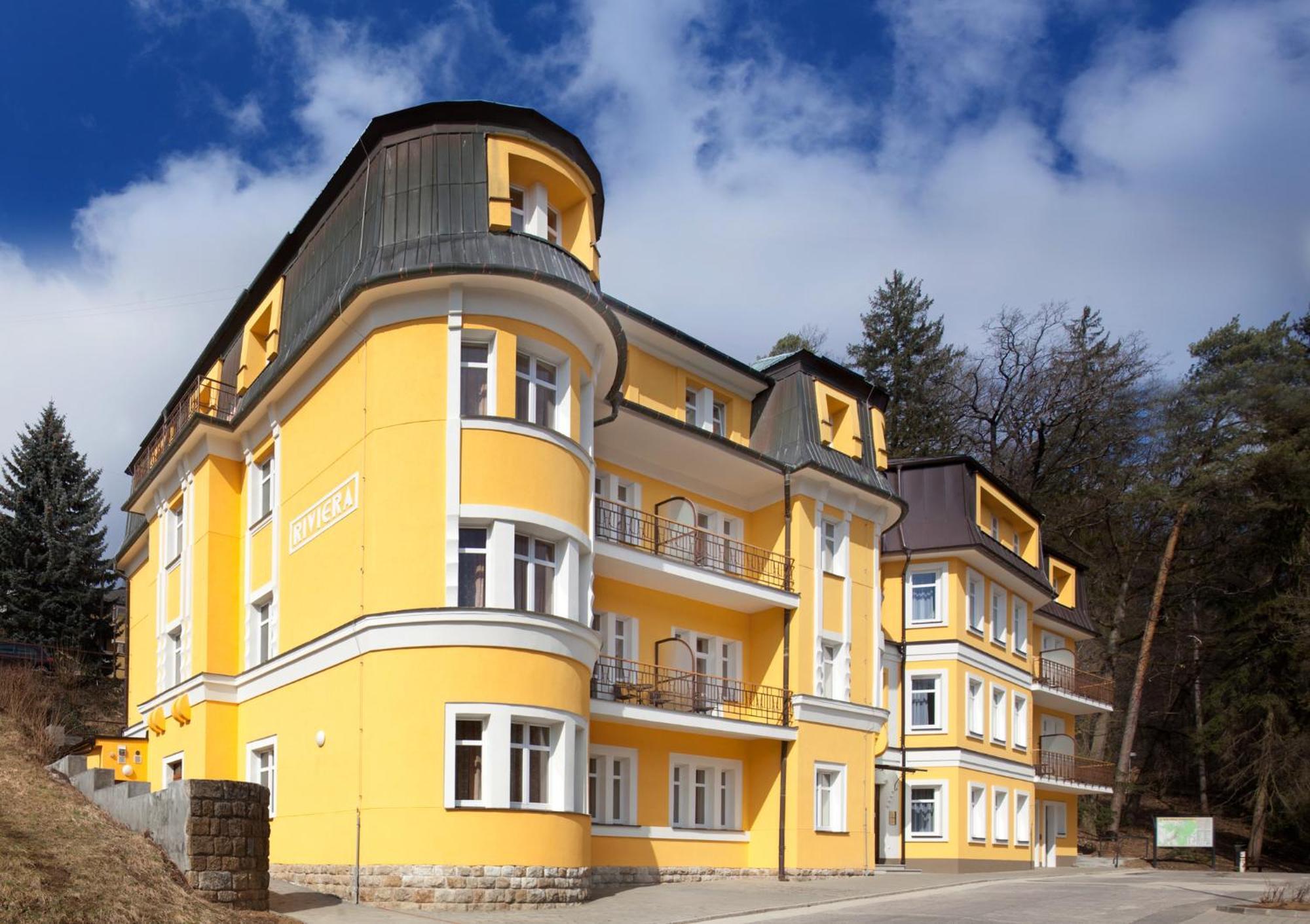 Hotel Riviera à Luhačovice Extérieur photo